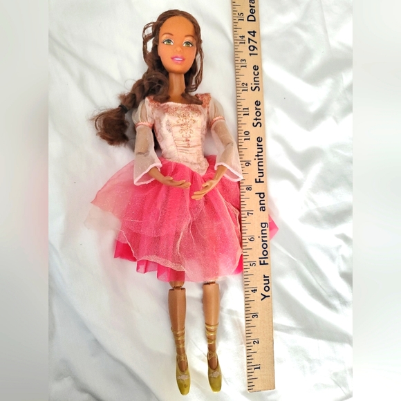 : 14" Barbie 12 Dancing Princesses princess Genevieve african american no stand - Picture 1 of 9